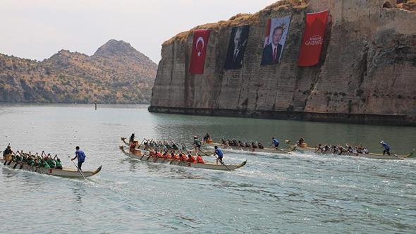 7'nci Uluslararası Rumkale Su Sporları Festivali'nde 4 bin 440 sporcu yarıştı