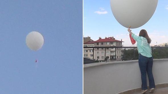 Erzurum'da meteorolojik balonla atmosferin üst seviyeleri takip ediliyor