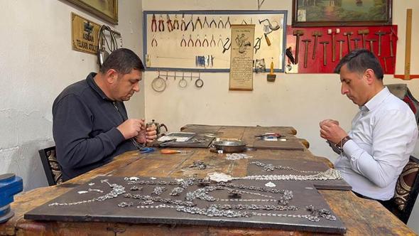 Midyat’ın 3 bin yıllık telkari sanatına turist ilgisi