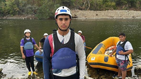 Enkazdan çıktı, rafting ile Türkiye şampiyonluğuna uzandı