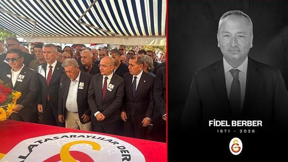 Eski Galatasaraylılar Derneği Başkanı Fidel Berber toprağa verildi