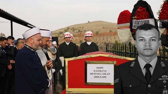 Şehit uzman çavuş, son yolculuğuna uğurlandı