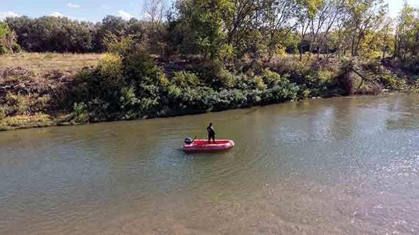 Meriç Nehri’nde kaybolan 2 çocuğu arama çalışmaları 2'nci gününde