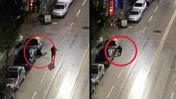 Tartıştığı kişiyi sokakta kovalayıp pompalı tüfekle vurarak öldürdü; o anlar kamerada