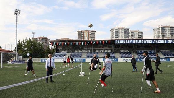 Ampute Futbol Milli Takımı dünya kupası için kamp çalışmalarını sürdürüyor