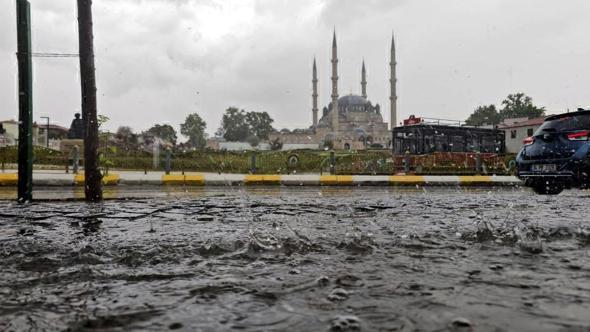 Trakya için 'kuvvetli yağış' uyarısı