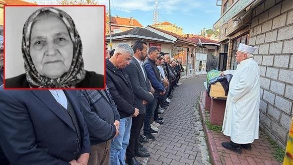Yıkılan binada yaşamını yitiren kadın toprağa verildi