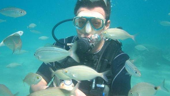 Kuşadası’nın su altı güzellikleri, dalış tutkunlarının ilgisini çekiyor