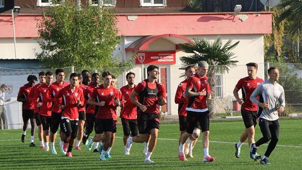 Samsunspor, Amed Sportif Faaliyetler maçı hazırlıklarını tamamladı