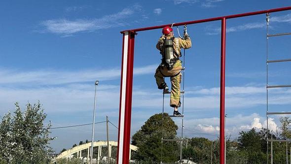 Sakarya’da itfaiyeden Goodyear personeline yangın eğitimi