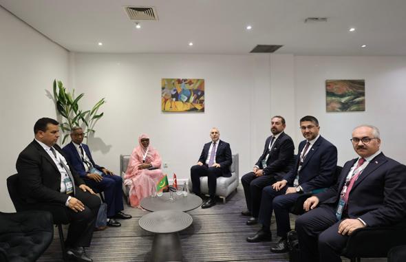 Bakan Işıkhan, Moritanya Çalışma Bakanı Houmei ile görüştü