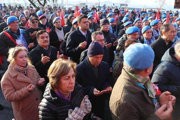 Kayseride 8 yıl önce terör saldırısında şehit olan 15 asker anıldı