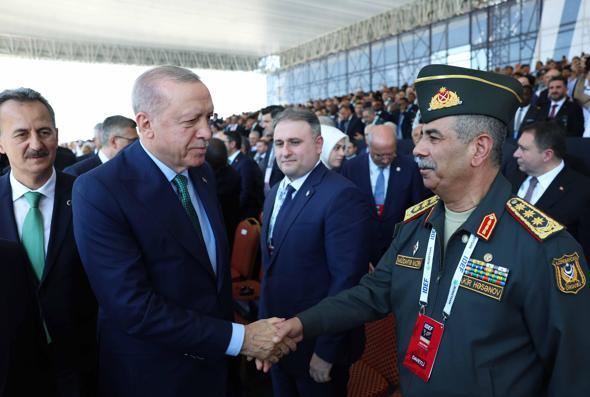 Cumhurbaşkanı Erdoğan: Türk savunma sanayi, geniş ürün yelpazesiyle adeta destan yazıyor
