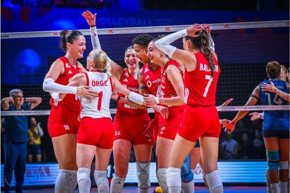 A Milli Kadın Voleybol Takımı ikinci kez Milletler Ligi şampiyonu