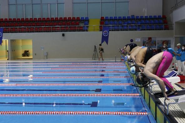 TSSF Paletli Yüzme Kulüplerarası Büyükler Türkiye Şampiyonası’nda 3 Türkiye rekoru