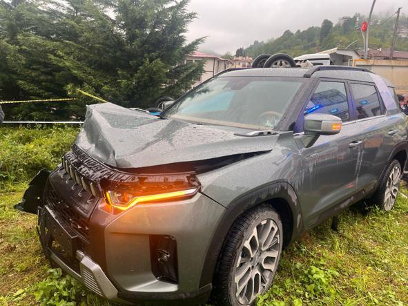 Cipin çarptığı hafif ticari aracın sürücüsü öldü