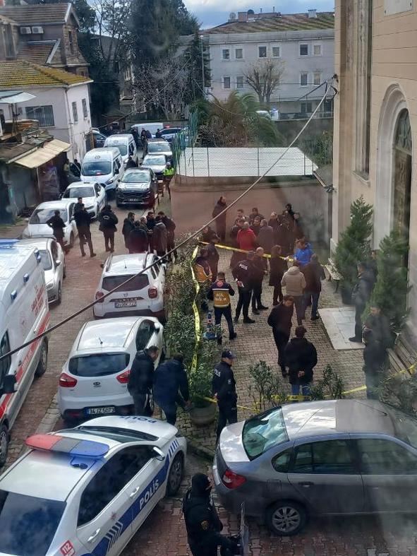 Sarıyerde Santa Maria Kilisesine silahlı saldırı: 1 ölü