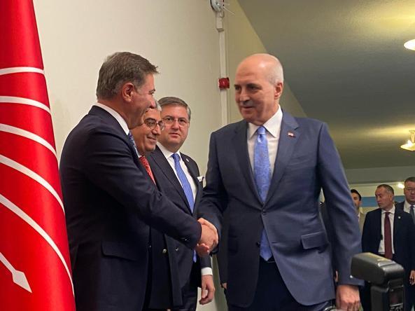 TBMM Başkanı Kurtulmuş, Özeli ziyaret etti