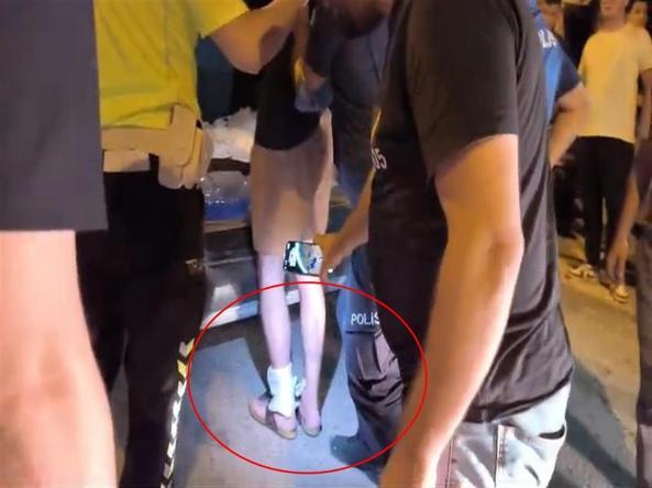 Bursa’da orman yangınını çıkaran şüpheli, ellerini yakıp, telefonunu düşürmüş