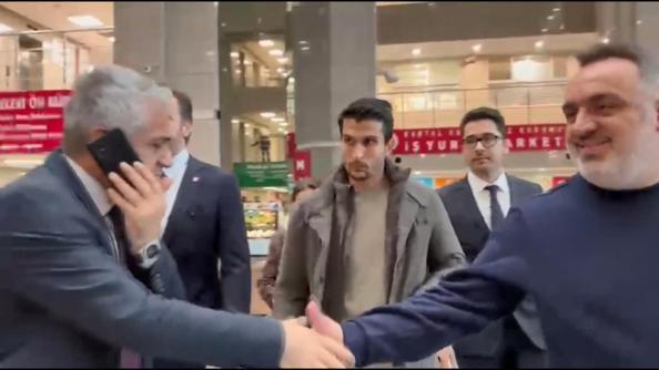 Beşiktaşlı futbolcu Necip Uysal İstanbul Adalet Sarayında suç duyurusunda bulundu