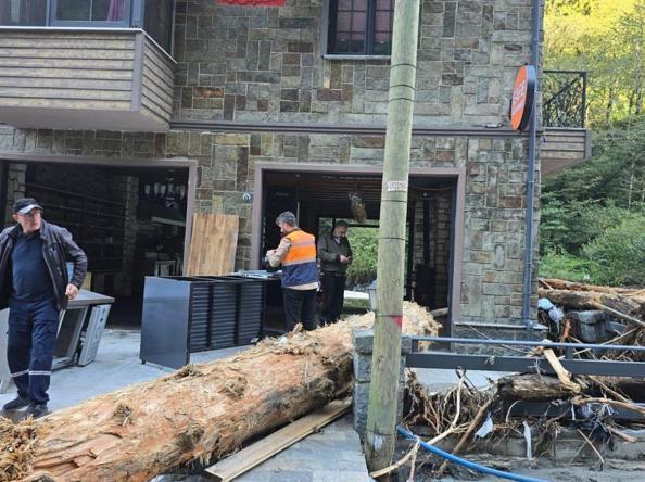 Rize ve Artvin’de sel sonrası hasar tespiti