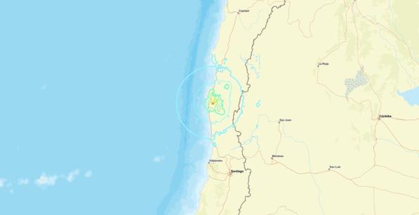 Şilide 6.2 büyüklüğünde deprem