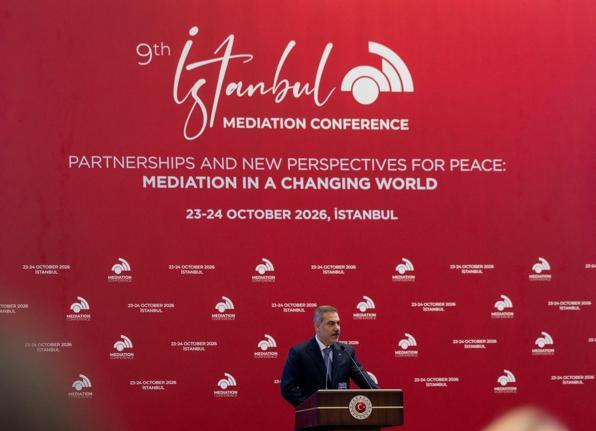Bakan Fidan, 9uncu İstanbul Arabuluculuk Konferansında konuştu