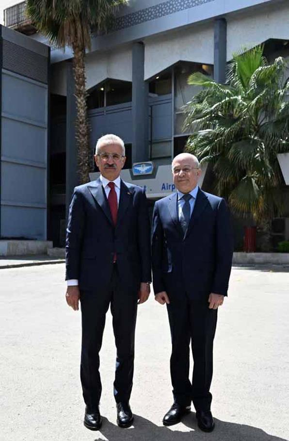 Ulaştırma ve Altyapı Bakanı Uraloğlu, Şam’da