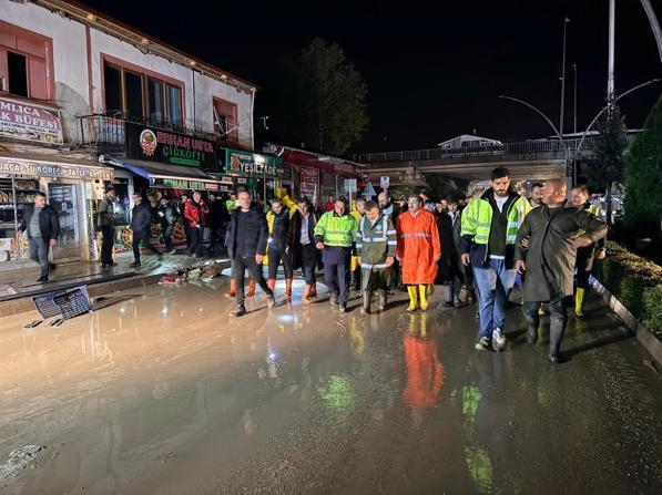 AFAD: Samsun ve Çankırıda selin yol açtığı olumsuzluklara 1513 personelle müdahale edildi