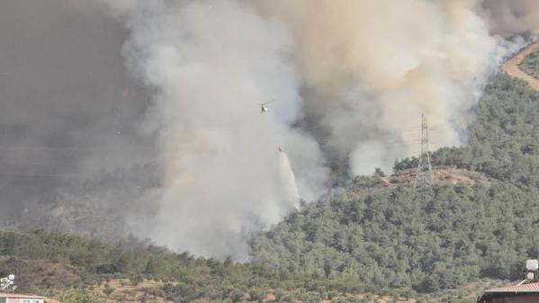 Hataydaki orman yangını 2nci gününde