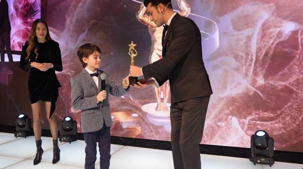 Mustafa Konak 2. kez en iyi çocuk oyuncu ödülü aldı