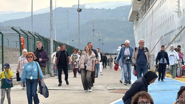 Amasraya kruvaziyerle 2 yılda 69 bin 940 Rus turist geldi