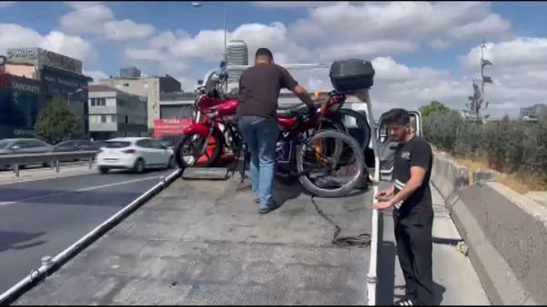 Bağcılarda motosikletle çarpışan profesyonel bisiklet sporcusu hayatını kaybetti