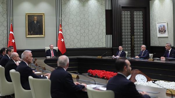 Cumhurbaşkanlığı Kabinesi toplandı