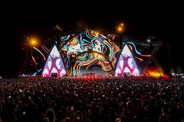 K-Pop yıldızları Kwon Eunbi ve ATEEZ İstanbul Festivali’nde sahne aldı