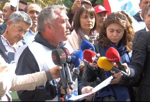 Başkentte Filistine destek açıklaması