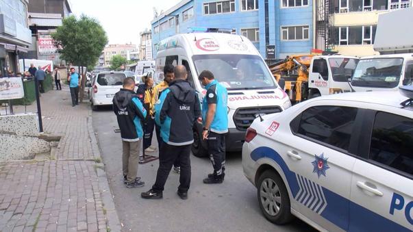 Güngörende iş yerindeki patlama kamerada: Gazetecilere saldırdılar