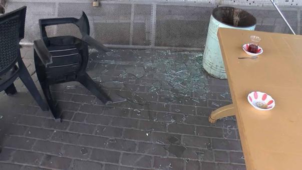 Güngörende iş yerindeki patlama kamerada: Gazetecilere saldırdılar