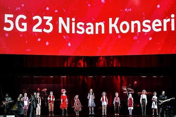 Vodafone’dan Türkiye’nin ilk 5G stadyum konseri