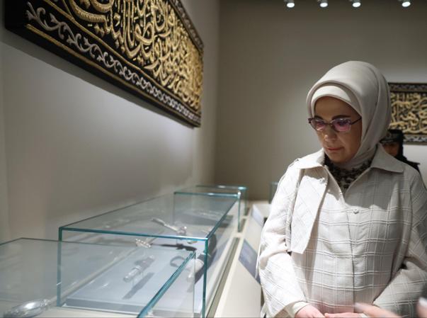 Emine Erdoğan, Ummandaki Ulusal Müzeyi ziyaret etti
