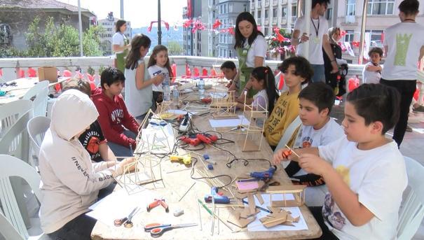Beyoğlunda çocuklar, 23 Nisan Tasarım Şenliği’nde buluştu