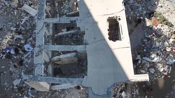 Gebzede çöken binanın enkazı savcıların incelemesi sonrası kaldırılacak