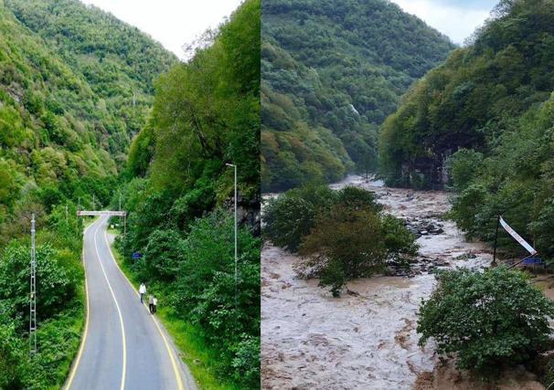 Rize ve Artvin’de sel sonrası hasar tespiti