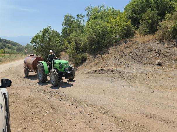 İnegöldeki orman yangını kontrol altına alındı