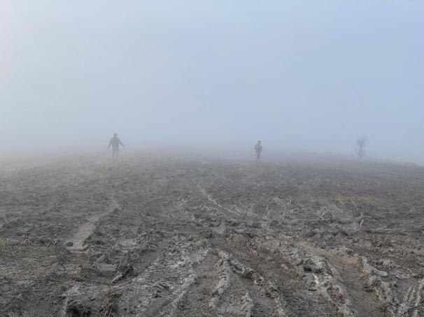 Libya askeri heyetini taşıyan uçağın düştüğü alanda çalışmalar sürüyor