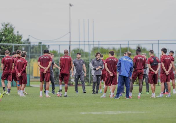 Trabzonspor’da sabah antrenmanı tamamlandı
