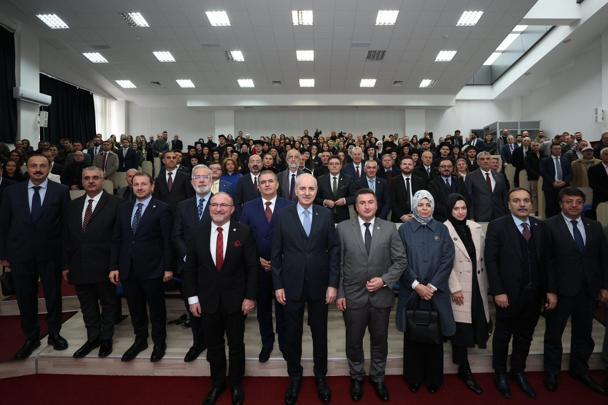 TBMM Başkanı Kurtulmuş, ‘Yeni Küresel Sistem Arayışı Konferansı’nda konuştu