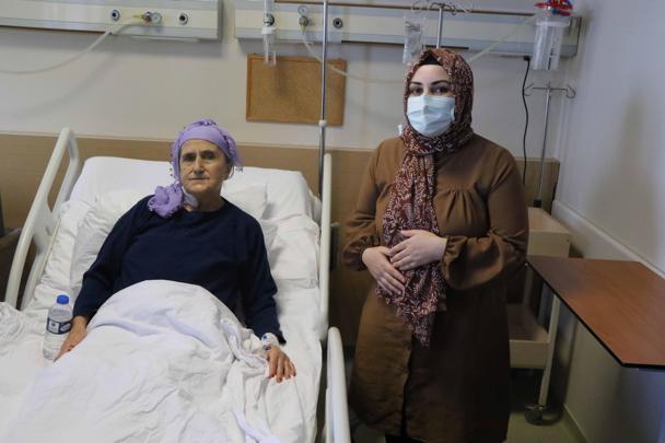 Gelin, kaynanasına karaciğerini bağışladı