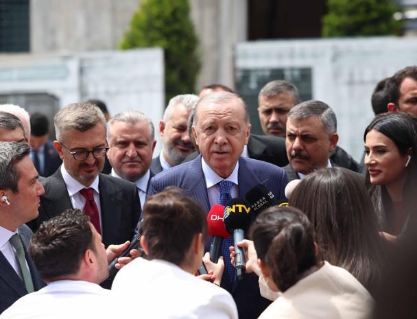 Cumhurbaşkanı Erdoğan, cuma namazını Ayasofya-i Kebir Cami-i Şerifinde kıldı