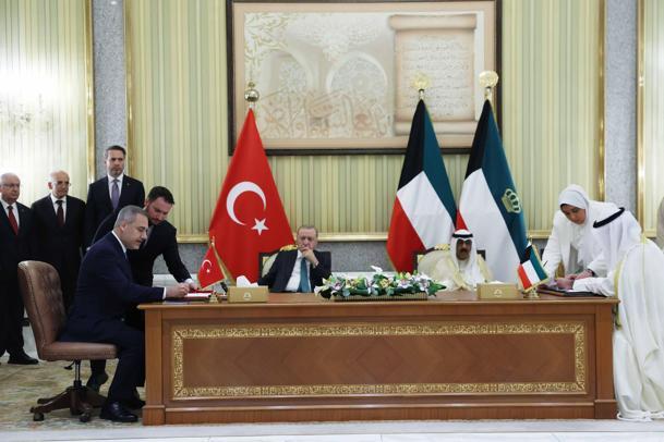 Türkiye ile Kuveyt arasında 4 anlaşma imzalandı